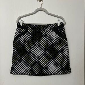 EP Pro Black and White Golf skirt